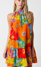 Load image into Gallery viewer, Floral Halter Neck Dress
