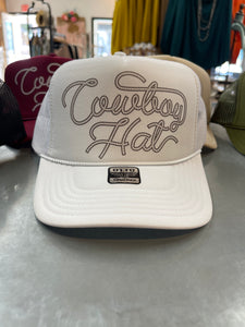 "Cowboy Hat" Trucker Cap