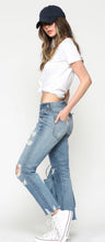 Load image into Gallery viewer, “Hidden” Slim Bailey Boyfriend Jeans

