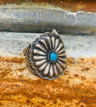Load image into Gallery viewer, Turquoise/Sterling Silver Cuff
