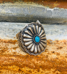 Turquoise/Sterling Silver Cuff