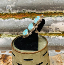 Load image into Gallery viewer, 3 Stone Turquoise Ring
