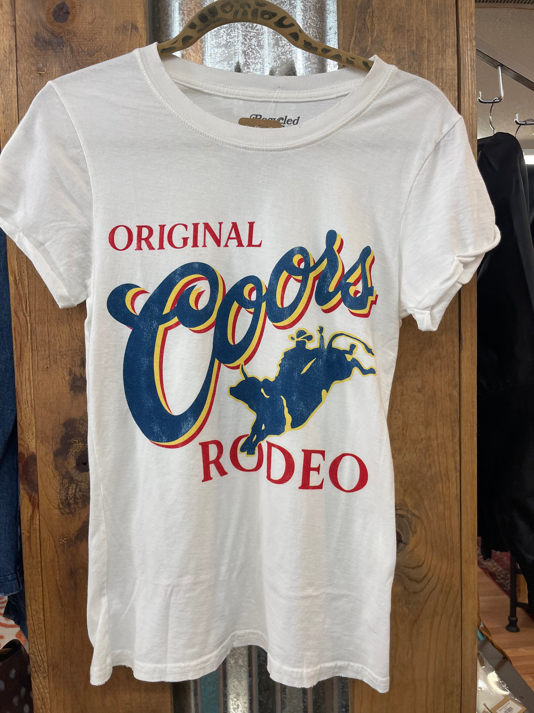 Coors Rodeo Buckin’ Bull TShirt